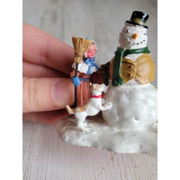 Lemax Carole town AS IS our snowman Village accessory Xmas - Picture 8 of 8